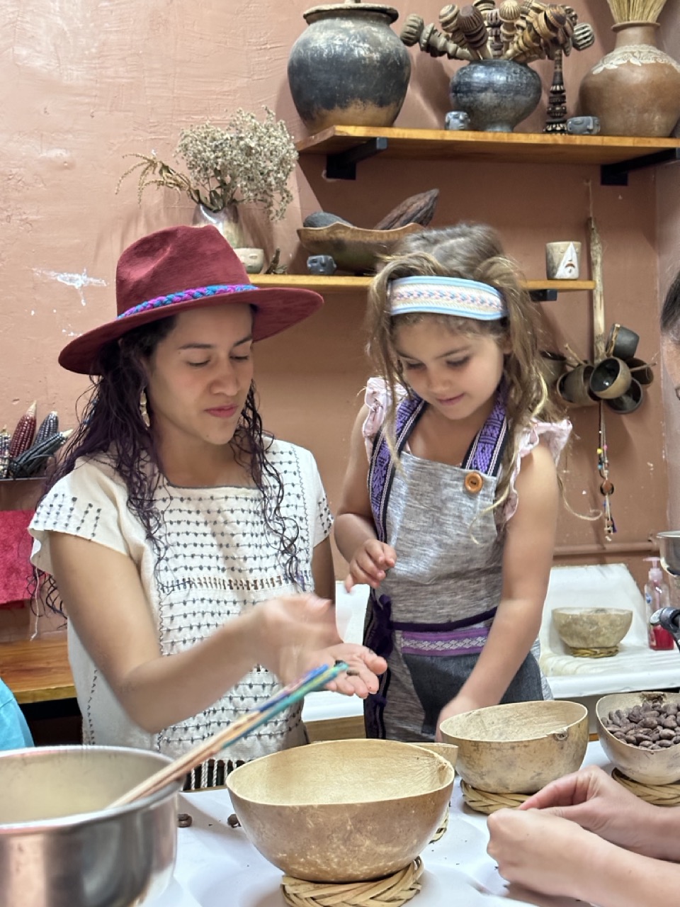 Experiencia chocola para niños oaxaca